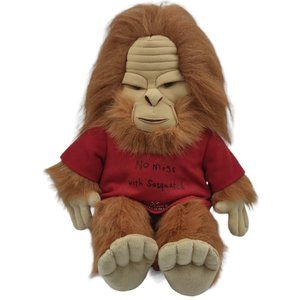 Jack Links Beef Jerky 16" Big Foot No Mess With Sasquatch Stuffed Animal Plushie